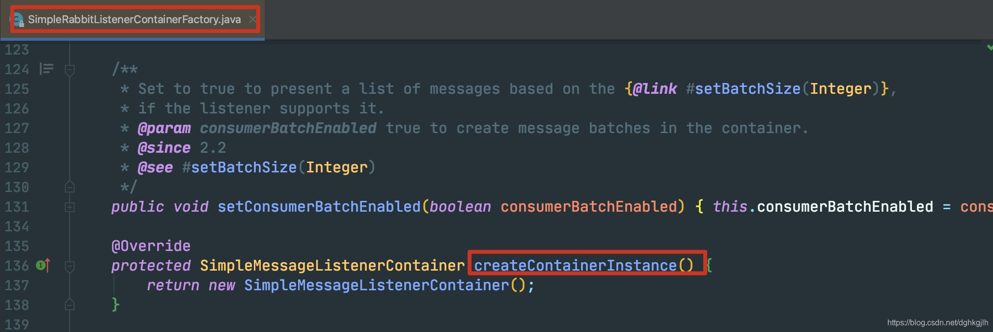 SimpleRabbitListenerContainerFactory 创建容器并设置 MessageConverter