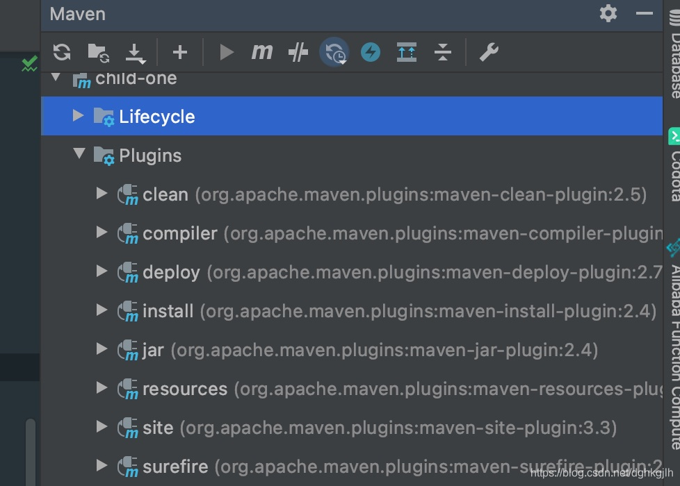 IDEA Maven 插件列表未显示 assembly 插件