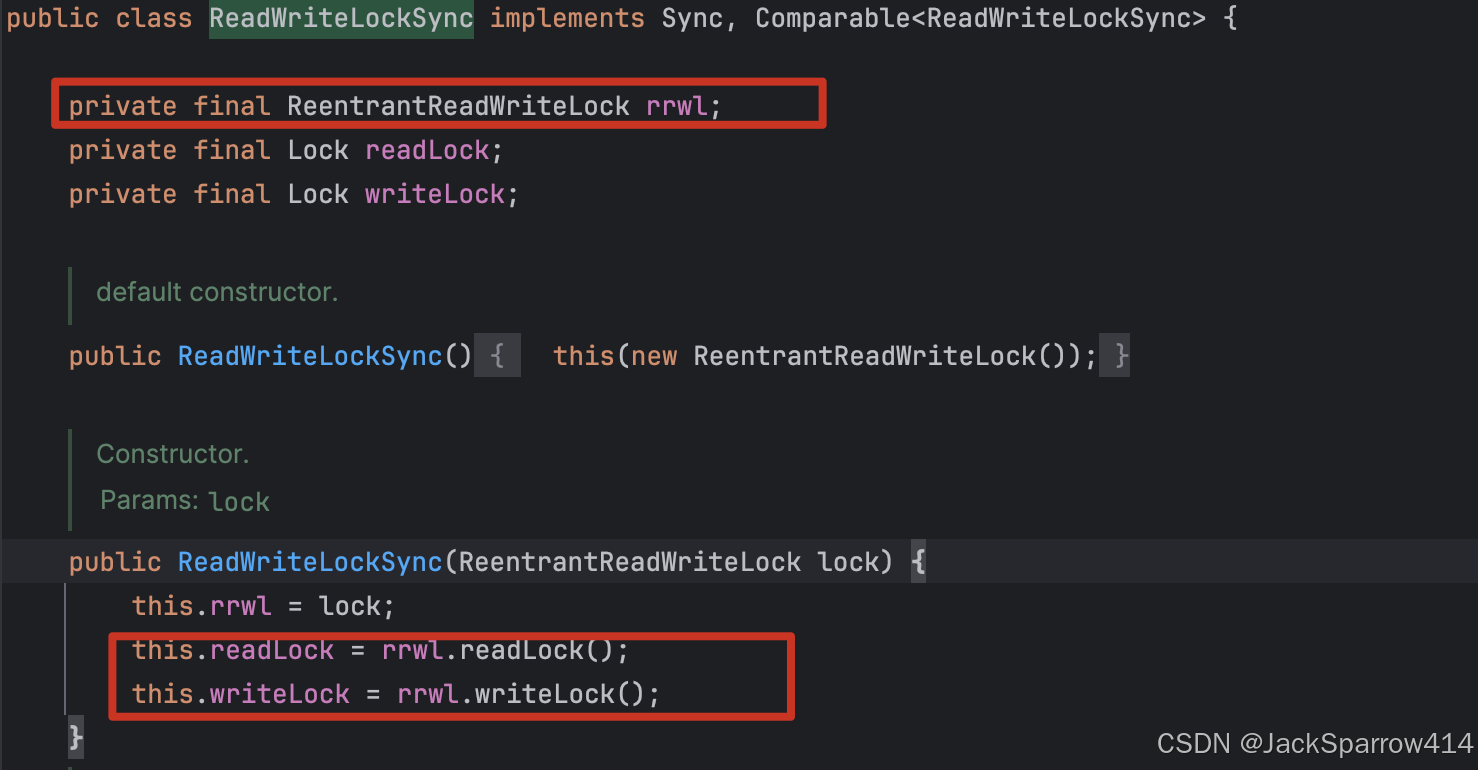 ReadWriteLockSync 封装 ReentrantReadWriteLock 的读锁和写锁